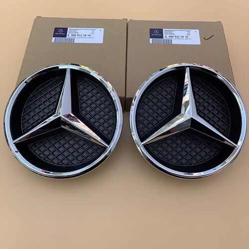 适用奔驰C180 C200 C260 E260 E300L W205中网标志大标前车标W212