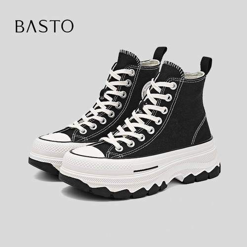 BASTO/百思图不累脚运动休闲板鞋