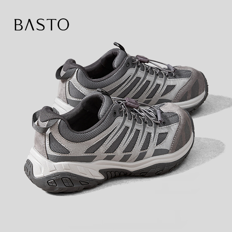BASTO/百思图松紧扣徒步运动鞋图片