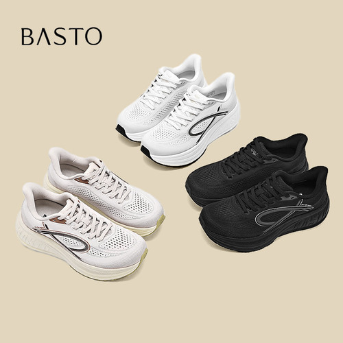 BASTO/百思图软底不累脚休闲跑鞋