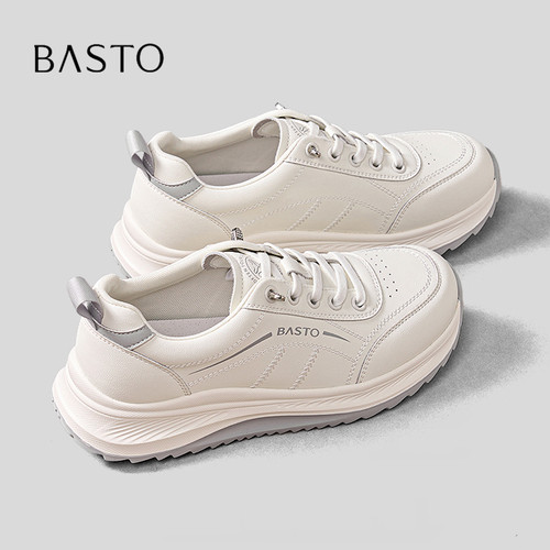 BASTO/百思图透气百搭运动休闲鞋