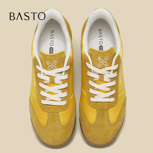 BASTO/百思图透气复古阿甘休闲鞋