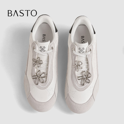 BASTO/百思图内增高运动休闲鞋