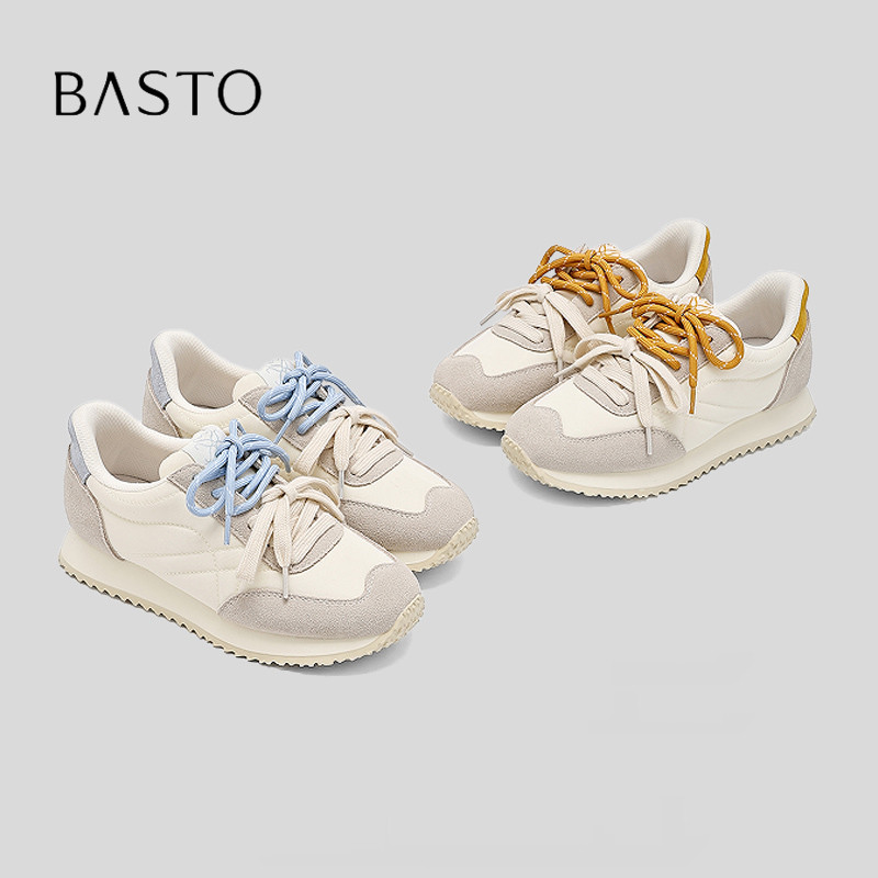 BASTO/百思图时尚休闲增高运动鞋图片