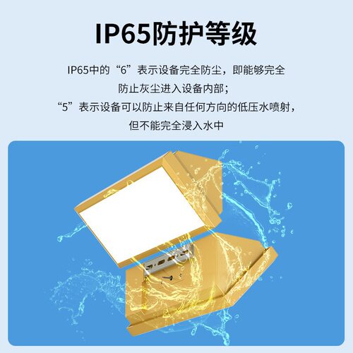 欧规户外三角壁灯LED60W室内照明壁灯3CCT拨码色温防水三角壁灯
