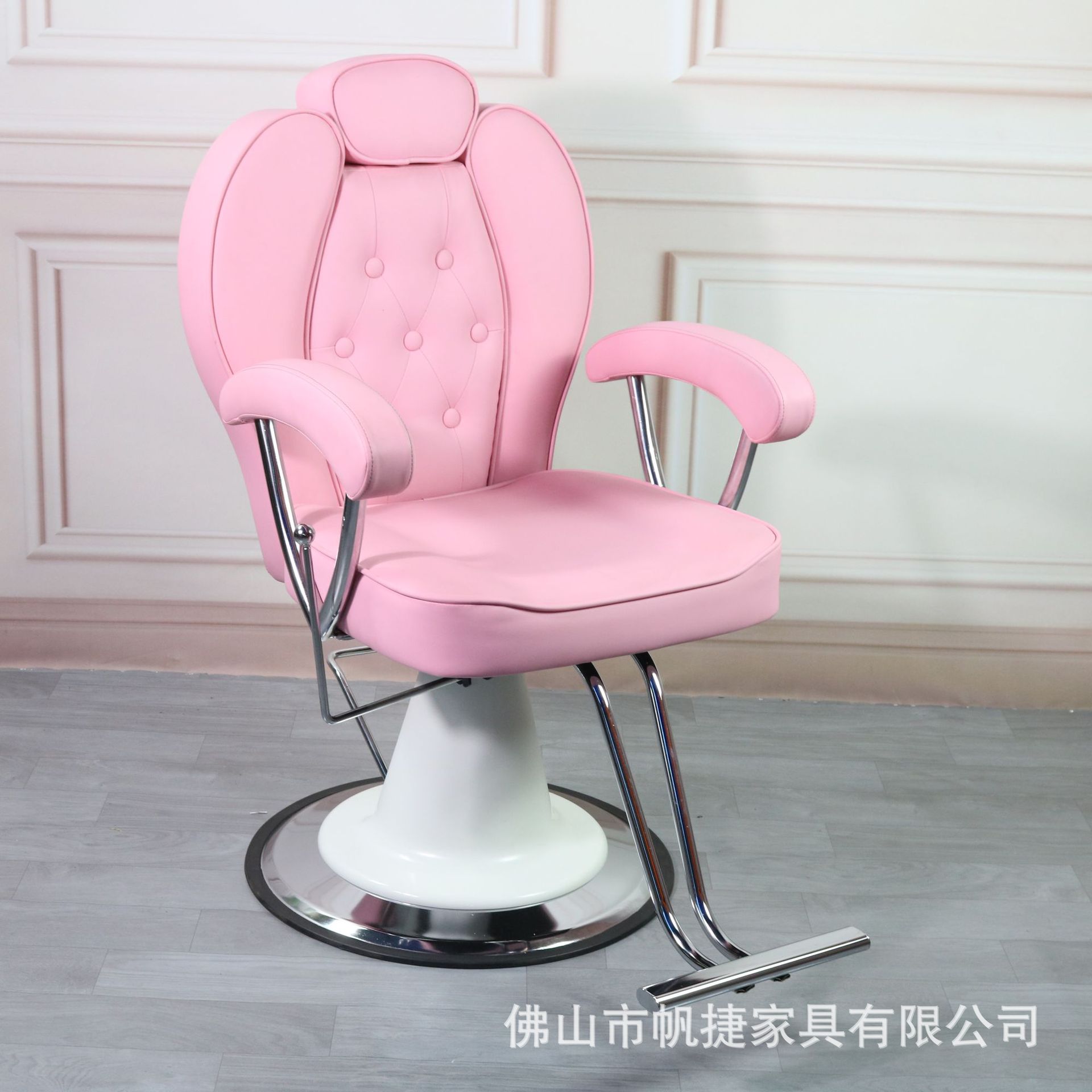 帆捷美发店椅子理发店发廊专用剪发座椅烫染椅可旋转转椅可调节图片