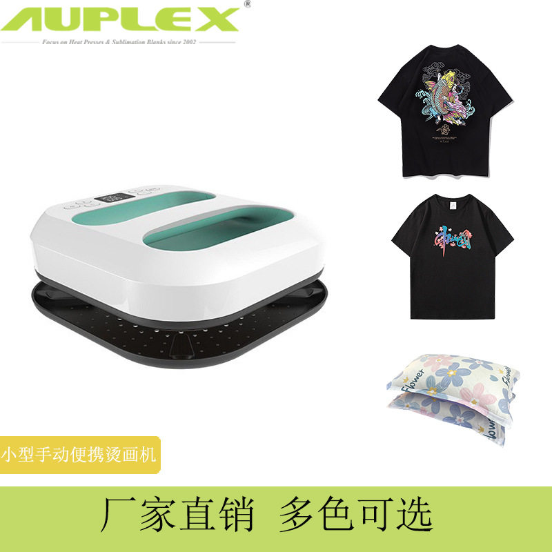 跨境热销布料烫画设备小尺寸熨斗式热转印烫画机便携式小型压烫机图片