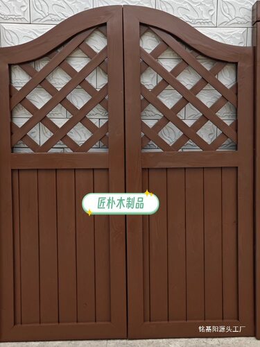 门门篱笆入户门门室内院子半腰庭院木栅栏门门门防腐木花园垒德株