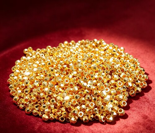 足金999小金珠蹦迪珠猫眼珠