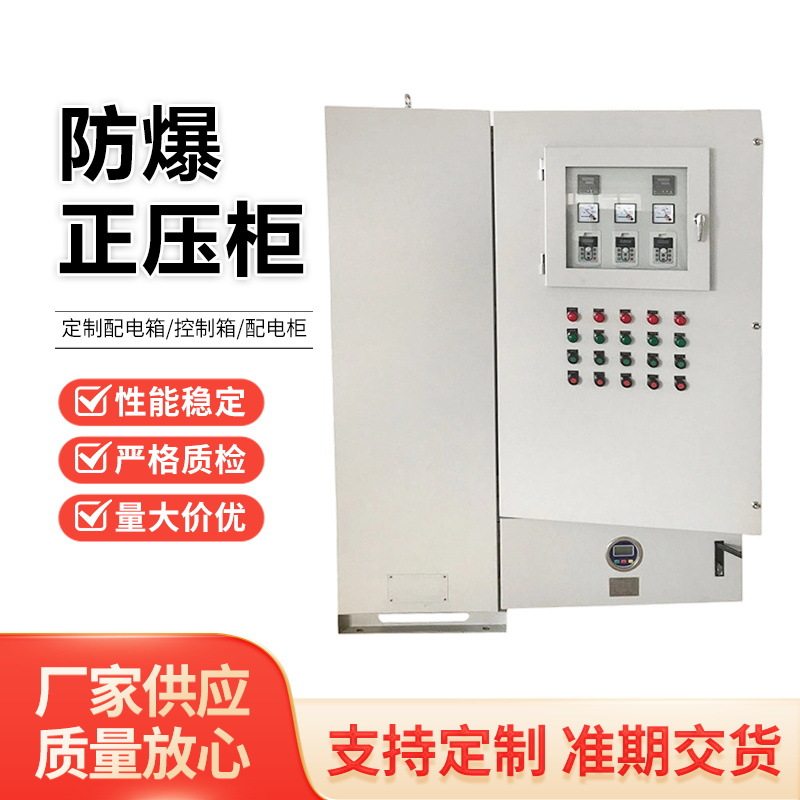 通风型防正压柜PLC变频控制柜防爆机柜不锈钢防爆配电柜防雨机柜图片