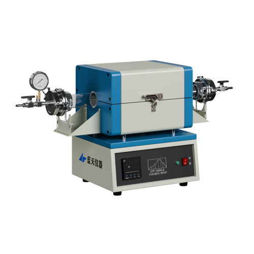 OTF-1200X-S-LT真空小管式电炉1200℃高温迷你电阻炉管式炉实验室