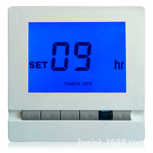 智能温度控制调节器 智能LCD采暖温控器，C03实用型控制面板