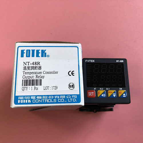 台湾阳明温控器FOTEK温度调节器NT-48R NT-48RE NT48-R 原装正品