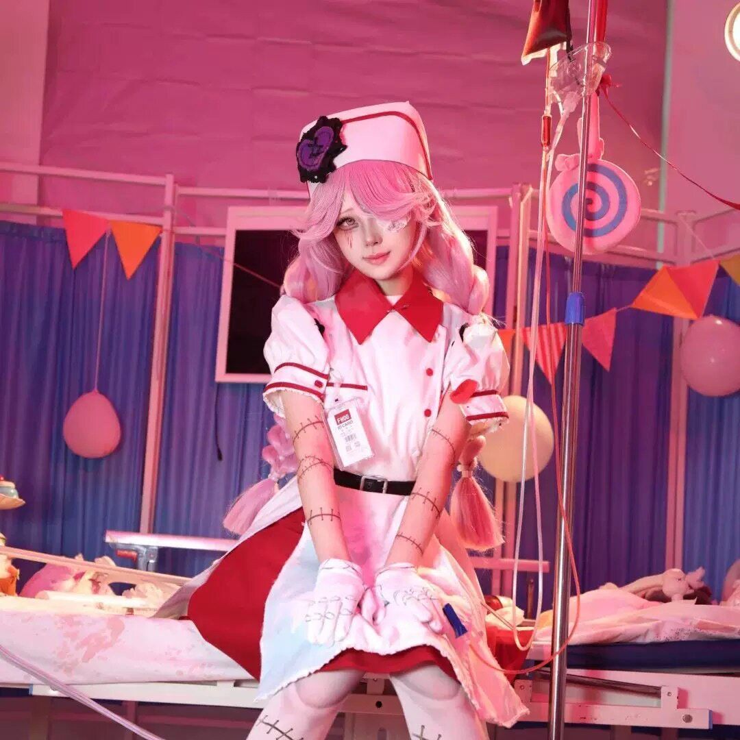 万圣节蛋仔海瑟cos服丧心护士逃出惊魂夜派对动漫游戏cosplay服装