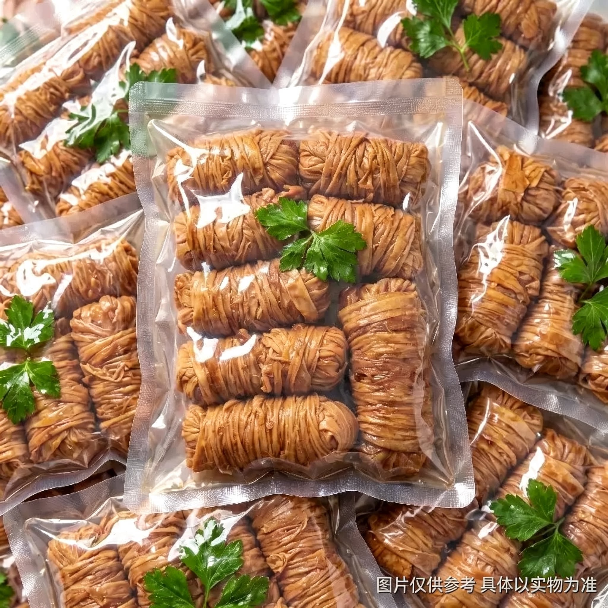 到手4袋太便宜了】新鲜现卤味苦肠卷名小吃猪肠卷卷捆肠苦肠卷