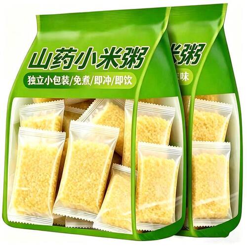 免炖山药小米粥】冲泡即食早餐速食早餐粥学生懒人粥营养代餐袋装