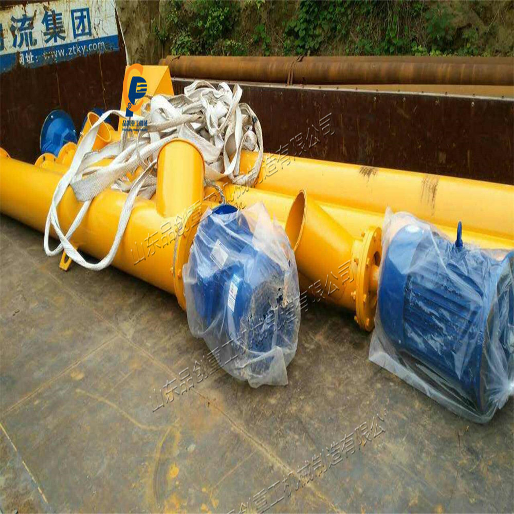 水泥螺旋输送机 管道式干粉砂浆提升上料机 绞龙式管式输送泵