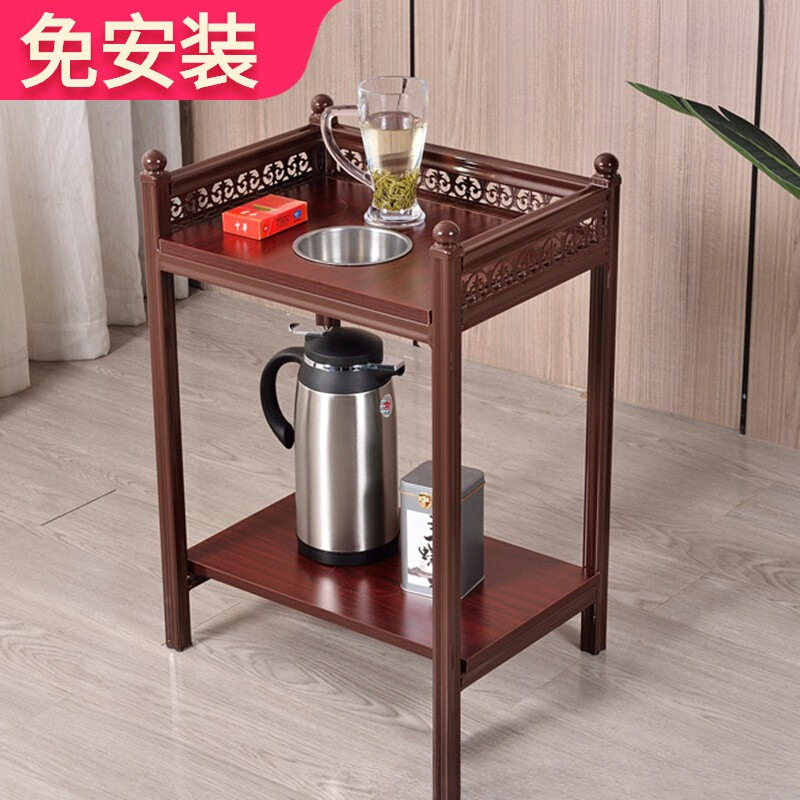麻将桌茶几茶水架麻将机旁边小水杯架棋牌室烟灰缸放茶杯架子