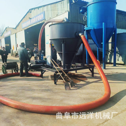 隧道泥浆抽料机颗粒煤块真空输送机移动式吸料机马路石子吸料机