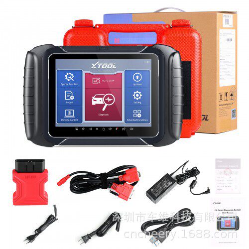 XTOOL D8专业汽车扫描工具双向控制OBD2汽车诊断扫描仪