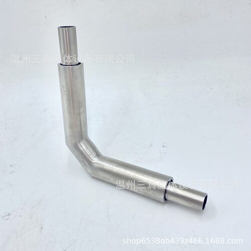 源头厂家不锈钢EP级双套弯头/三通精密电解抛光规格齐全支持定 制