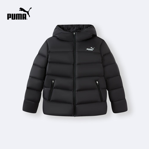 PUMA彪马童装连帽轻盈保暖羽绒服