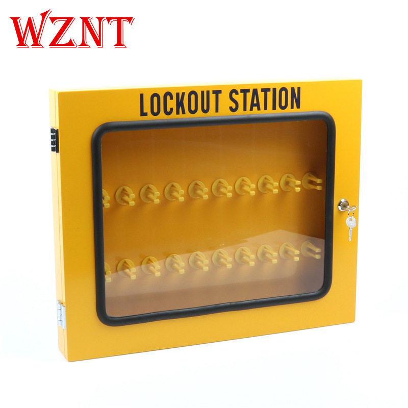 诺腾锁具箱安全锁具工作站锁具管理箱便携式金属锁具柜 NT-X08图片