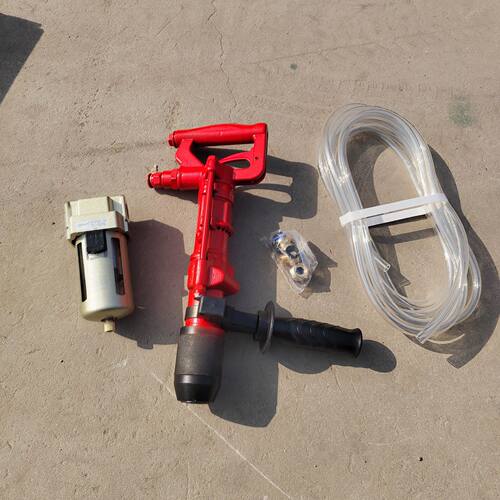 QCZ-1气动冲击钻 建筑工程岩石混凝土凿孔  便携式小型风动钻