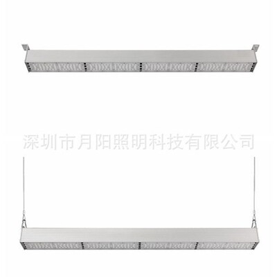 品质线型工矿灯200w 条形厂房照明灯 LED灯铝外壳 厂房灯 高棚灯