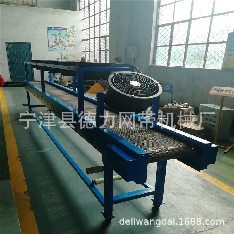不锈钢网带输送机 隧道炉传送带 链条式板链输送机耐温网链传送带图片
