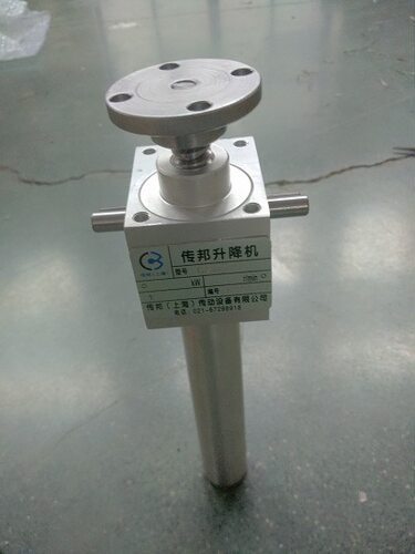 传邦生产升降机厂家 滚珠丝杆升降机 SJA15T螺旋丝杆升降机