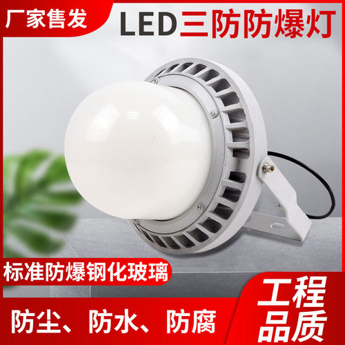 LED三防灯照明灯仓库车间工程三防投光灯工厂灯照明防爆投光灯