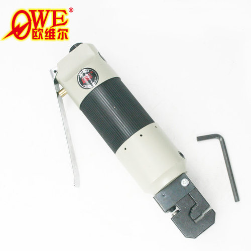原装欧维尔气动直式冲孔折边机压边穿孔机 穿线器 压线钳OWE-388