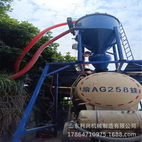 重庆200型粉煤灰气力输送泵 粉体输送装罐车 清理水泥钢板仓吸灰