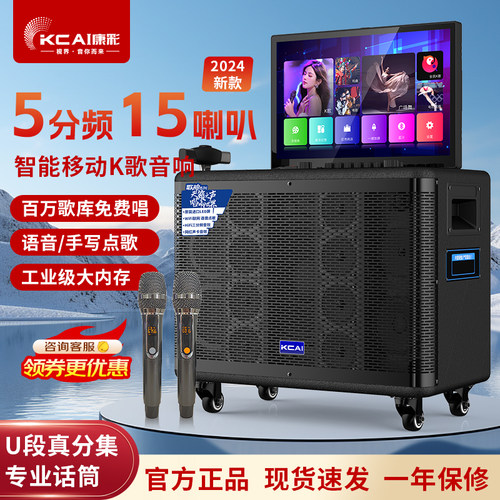 康彩CR26户外k歌音响大音量