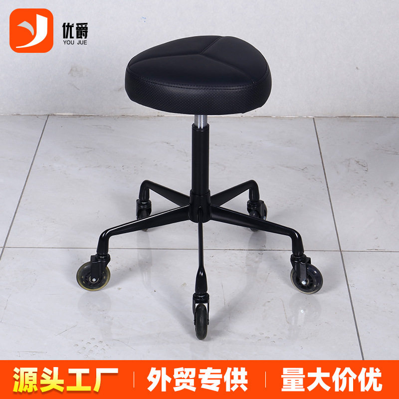 大工凳美发理发师凳子升降圆凳旋转滑轮理发店椅子发廊剪发师椅子图片