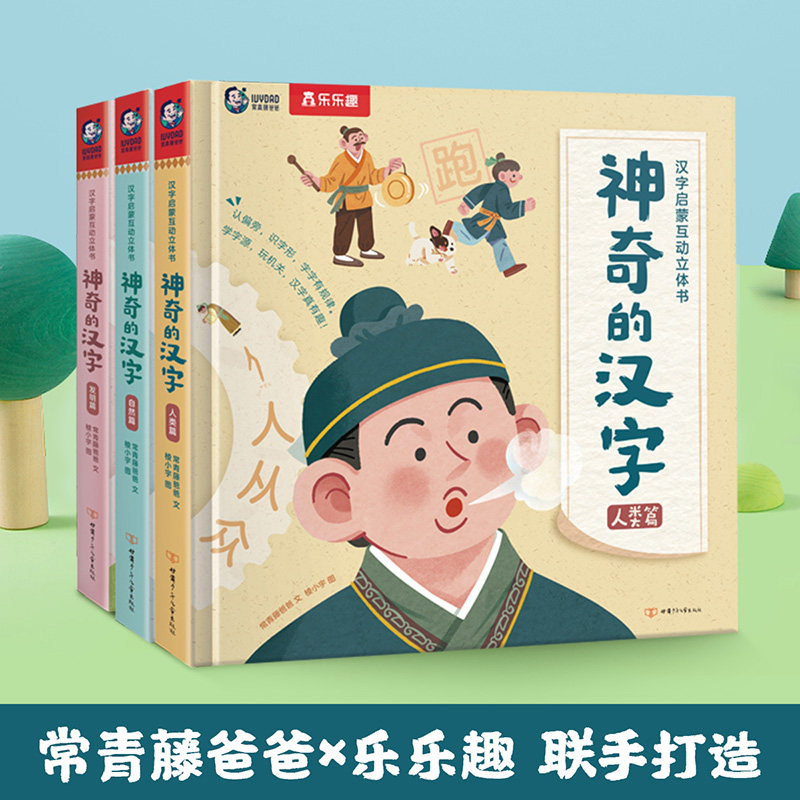乐趣神奇的汉字立体书儿