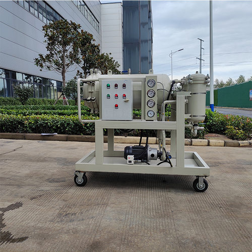 LYC-100J聚结脱水滤油机流量100L/MIN功率3KW油液除杂脱水