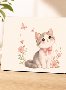 可爱治愈猫咪桌面摆件女生卧室书桌办公桌面创意小摆台