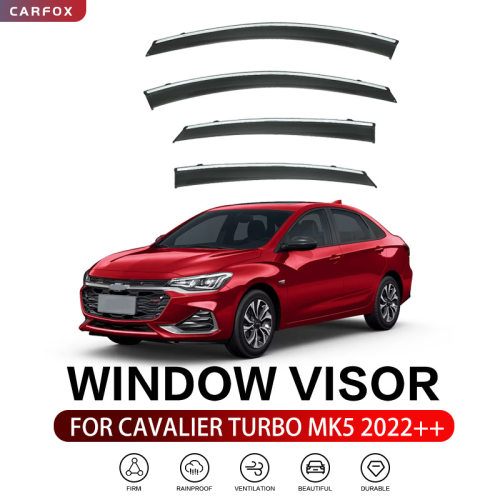 适用于雪佛兰科沃兹晴雨挡雨遮阳板Cavalier Onix Window visor