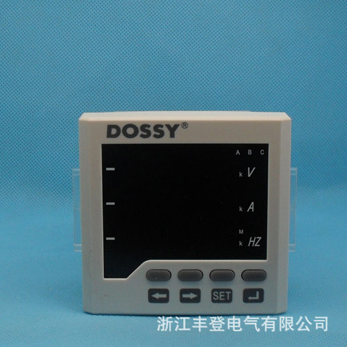 PD776S-6三排 电压 电流 频率表 72x72 AVHZ 测量组合表