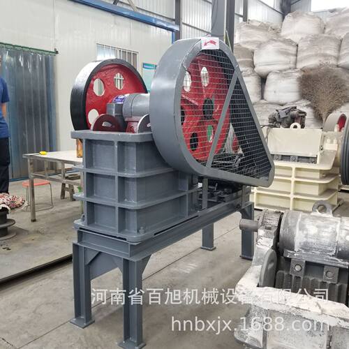 矿山石头鄂破碎石机小型建筑垃圾石料粉碎机花岗岩颚式破碎机