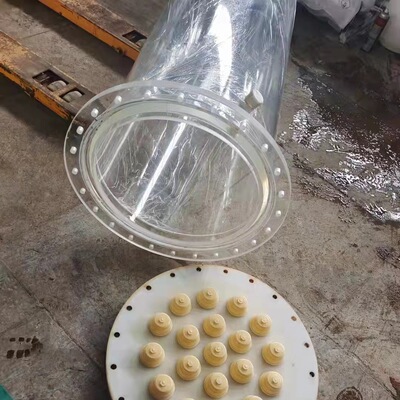 水处理离子交换柱 混床树脂有机玻璃柱 500*2000mm 高纯水混床柱