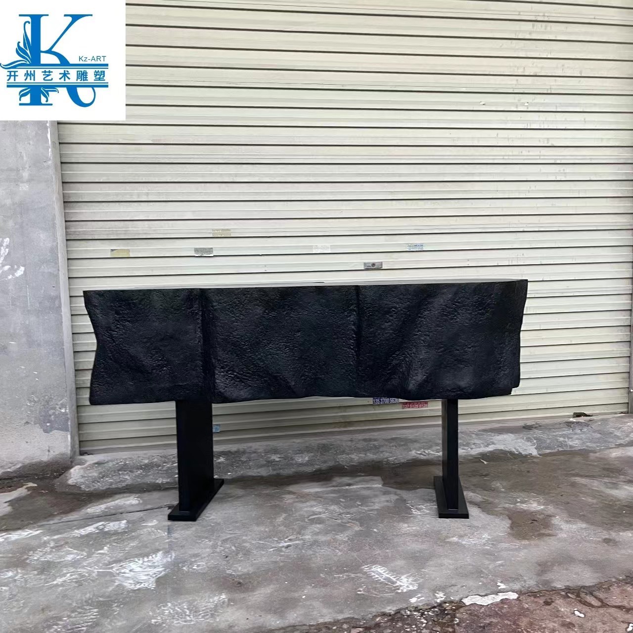 简约创意玻璃钢茶几异行落地艺术品不规则雕塑摆件酒店售楼部装置