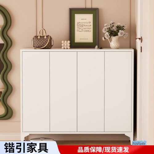 钢制鞋柜家用门口玄关入户收纳柜铁皮柜大容量一件起批金属家具