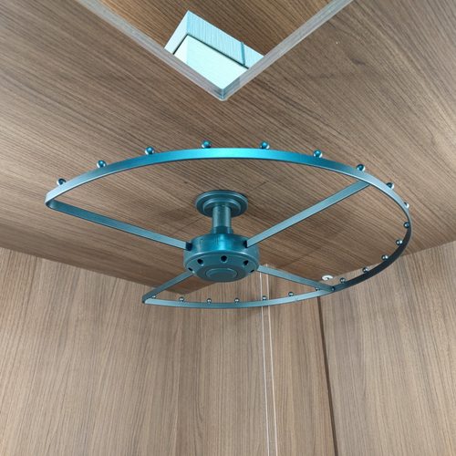 RMS衣柜衣帽间旋转衣架高柜转角拐角挂衣架可旋转挂衣服