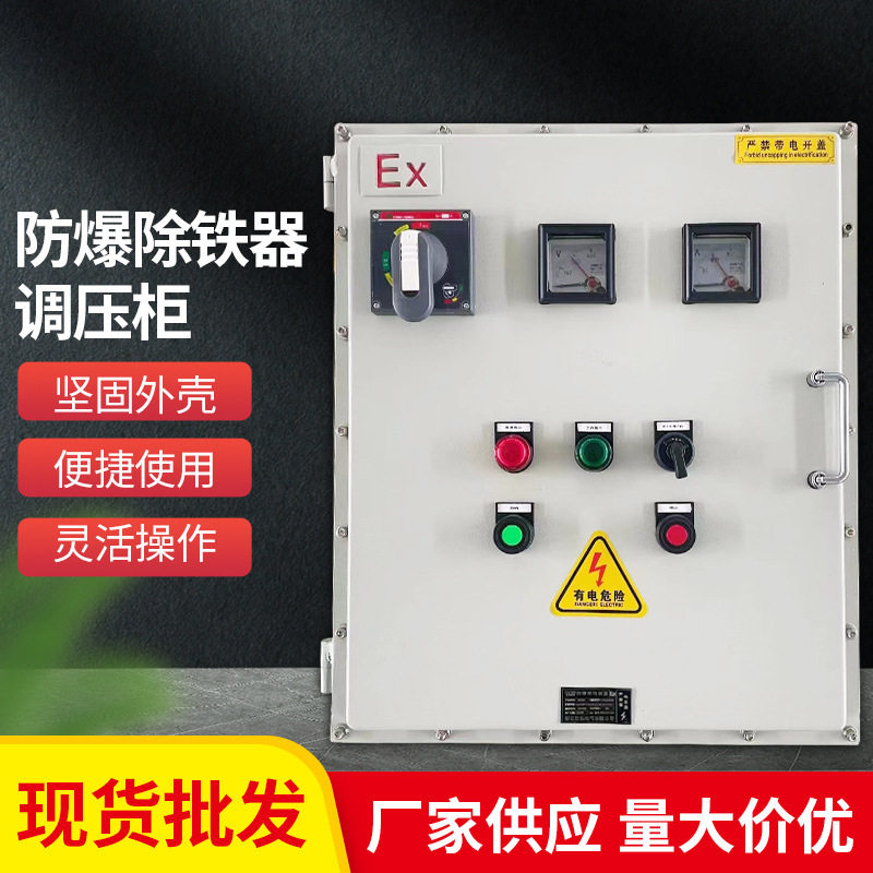 加厚防爆除铁器调压柜 一体成型起重机吸盘港口电磁吸盘设备现货图片