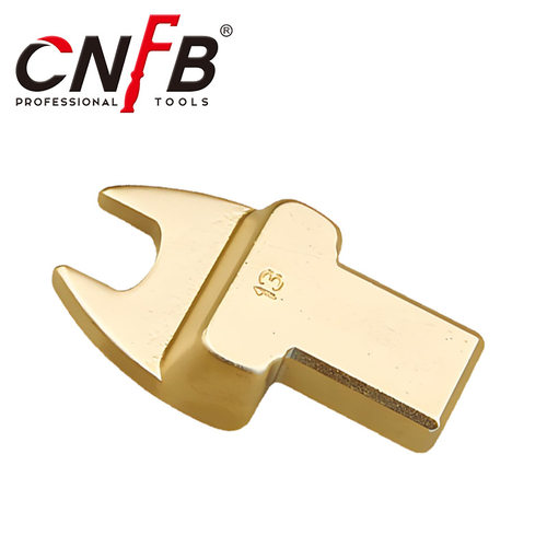 桥防/CNFB 铝青铜 T8V112 防爆英制开口扳手插头14*18mm