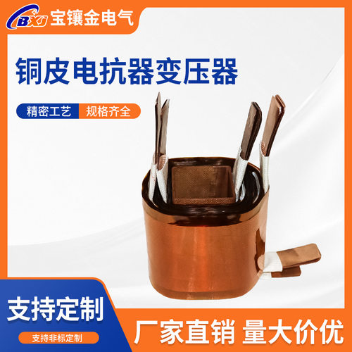 铜皮电抗器变压器隔离交流AC低频变压器220V转12V24V厂家批发单相