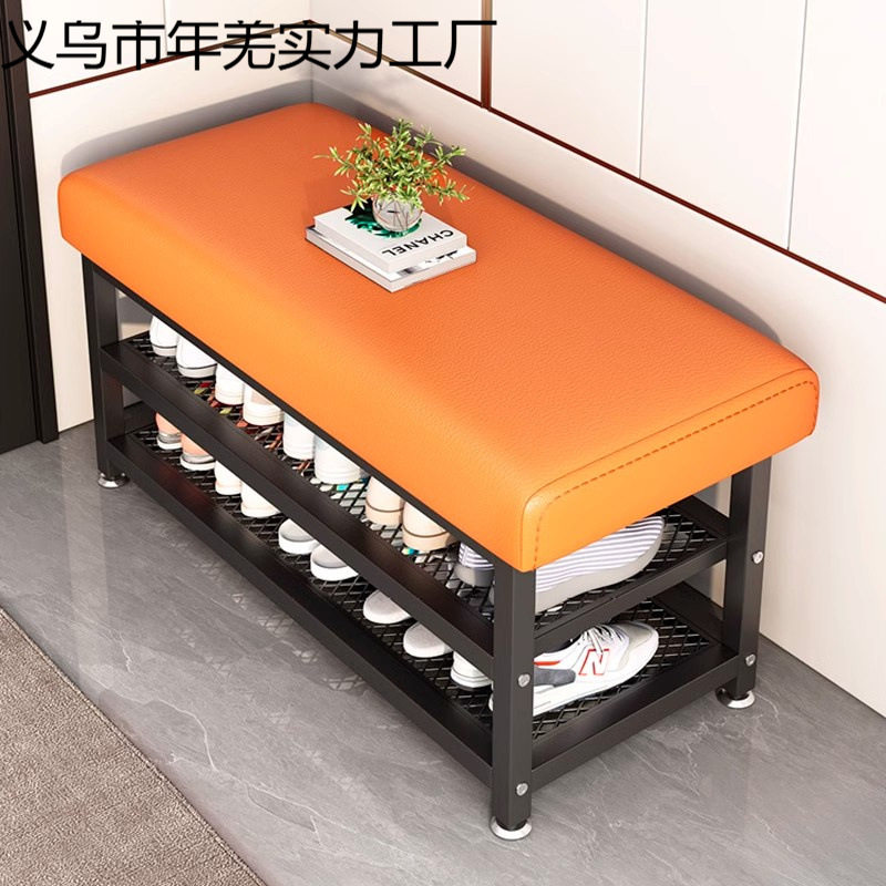 换鞋凳门口家用新款入户门可坐鞋柜一体轻奢室内鞋架子小型鞋凳子图片